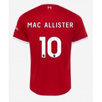Camisa de Futebol Liverpool Alexis Mac Allister #10 Equipamento Principal 2023-24 Manga Curta